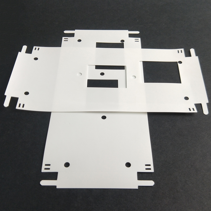 FR1 Isoleringsark Hvid 0,25 mm Isolering Pakningsflammehæmmende PC Isoleringsark