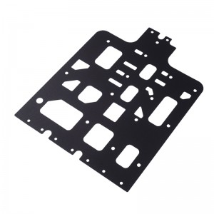 Energiopbevaring Skabisolering Pakning GE-EFR95 Isoleringsark Flammehæmmende Black PC Isoleringsark kan formes forsyning