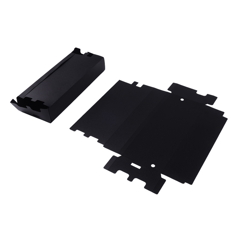 Flammehæmmende og slidbestandig PC-isolerende ark Sort 0,43 mm Isoleringspakning Auto dele Easy-Folding Isolerende Mylar Sheet