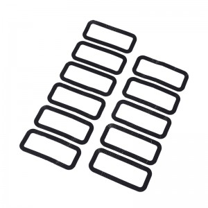 Flammehæmmende PE Vandtæt Foam Square Sort Skum 30 ~ 45 Grad Kompression XPE Vandtæt skum