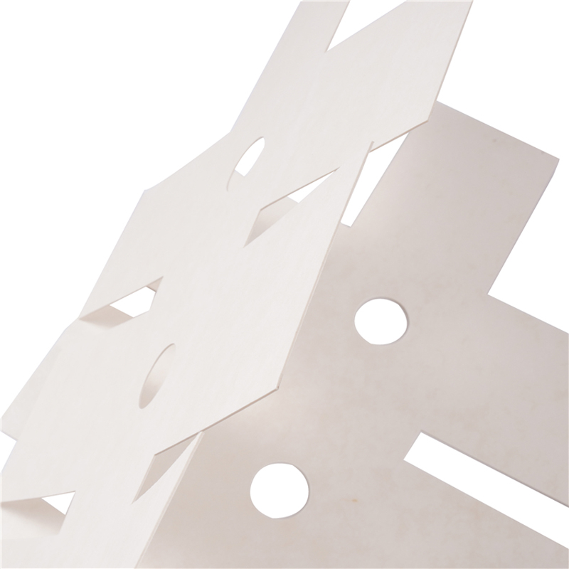 Temperaturbestandigt hvidt aramidpapir,nem at folde og danne aramidpapir, 0,2 mm kompositisolerende papir