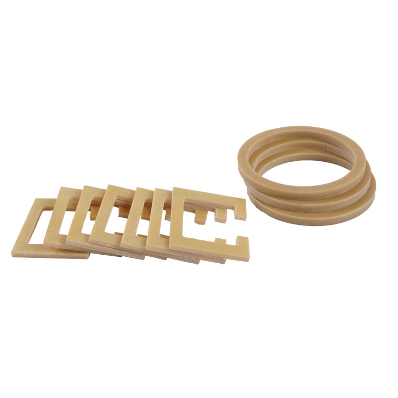 Gul FR4 Epoxy Board Flamme-retardant Power Isolation Board Uregelmæssig Epoxy Board Processing